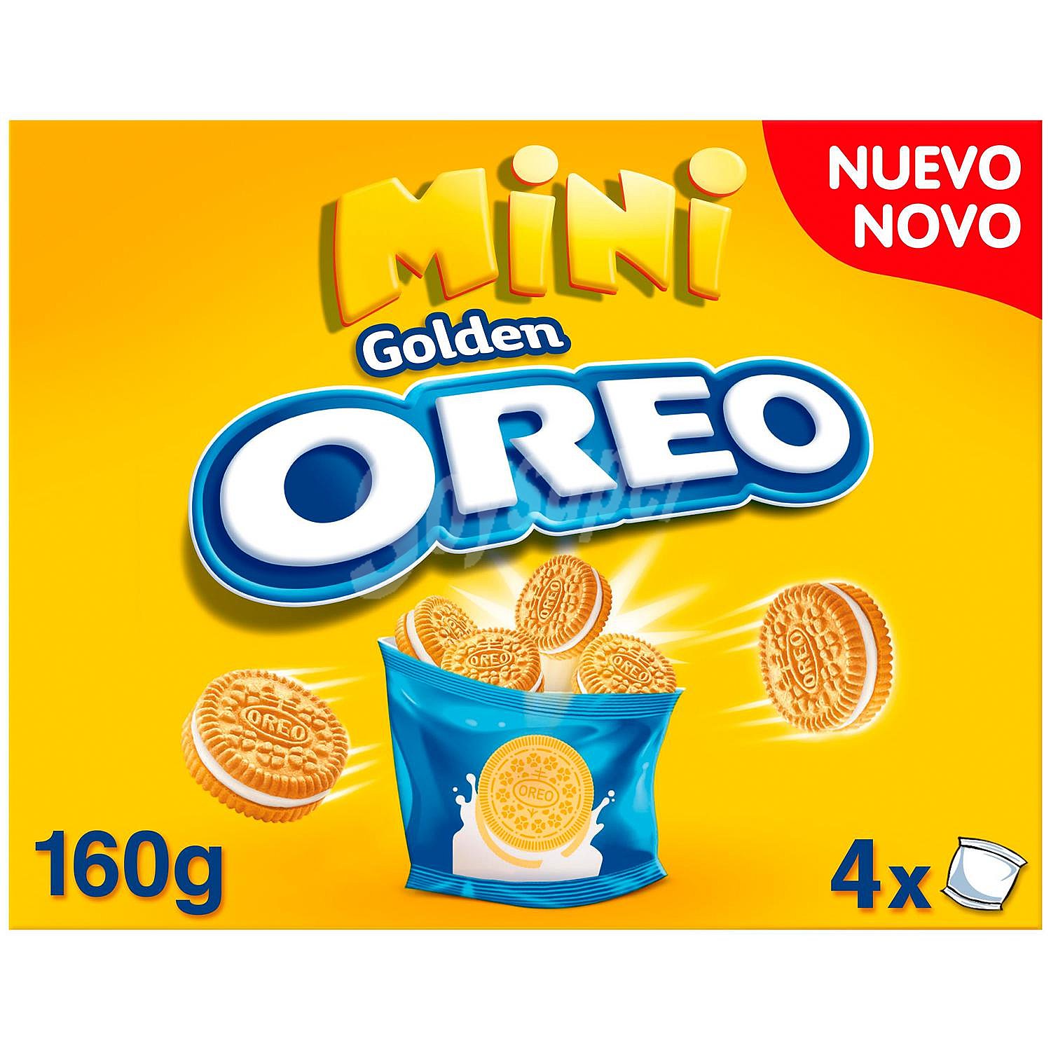 Galletas rellenas de crema sabor vainilla Oreo