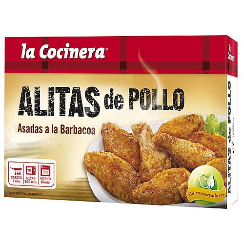 LA cocinera Alitas de pollo asadas a la barbacoa LA cocinera