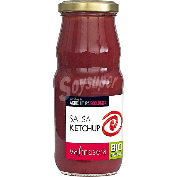 Ketchup bio orgánic de agricultura ecológica