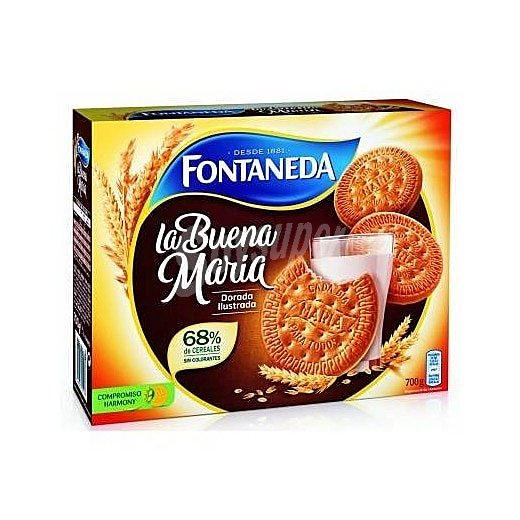 Galleta María dorada