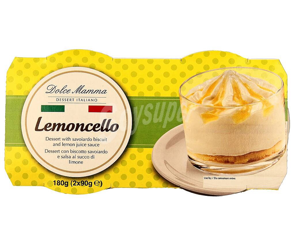 Dolce mamma Lemoncello estilo italiano dolce mamma