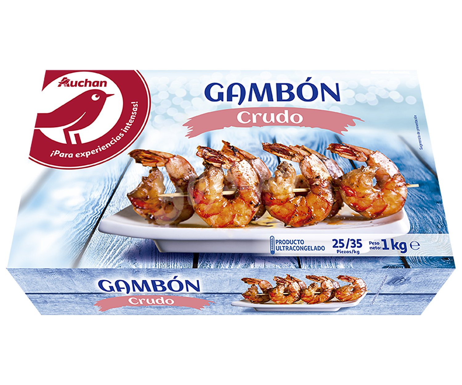 Producto alcampo Gambón crudo 25 / 35 ultracongelado producto alcampo (p.n)