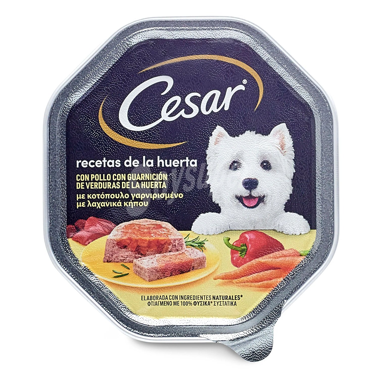 Comida para perro adulto a base de pollo y verduras