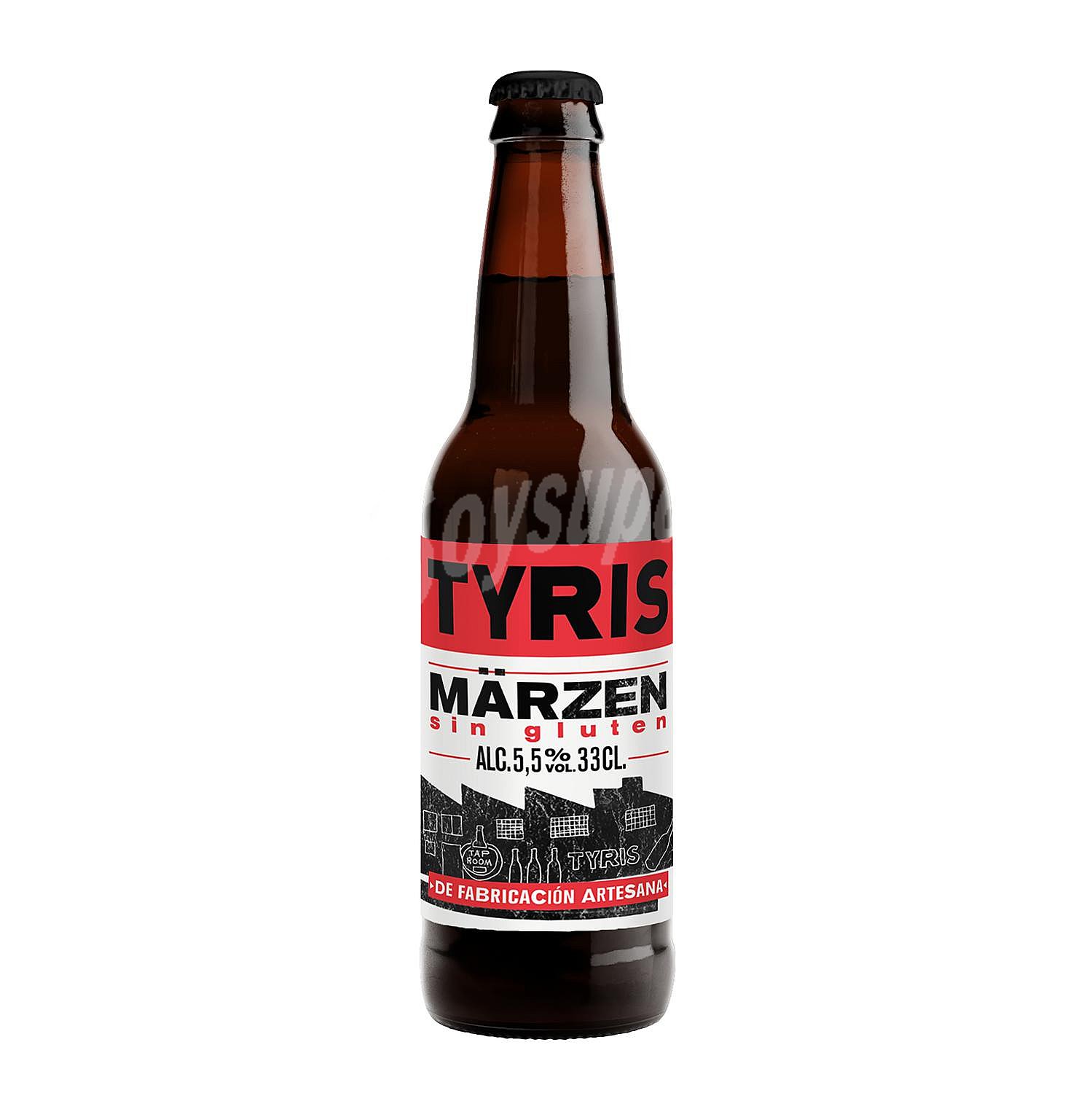 Cerveza artenasa Tyris Märzen sin gluten