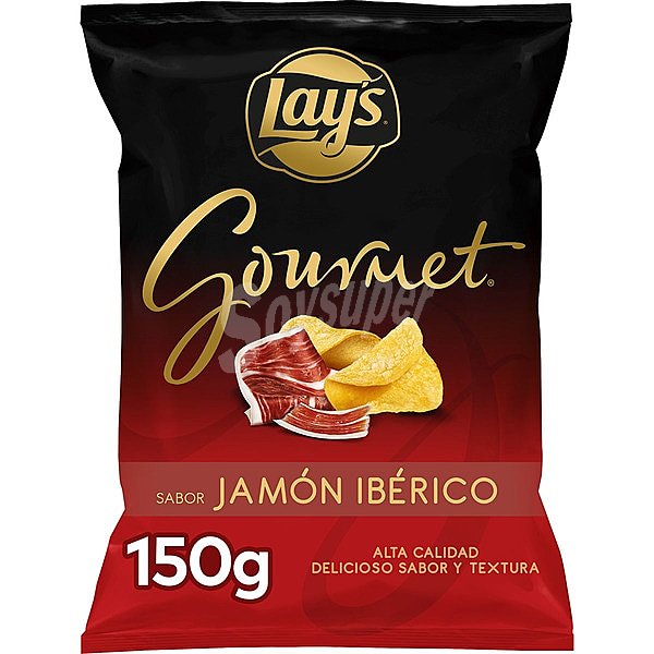 Patatas fritas sabor jamón ibérico gourmet Lay's