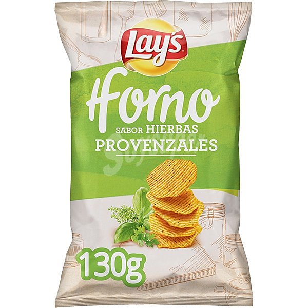 Patatas fritas ligeras Horno, Hierbas Provenzales lay`s