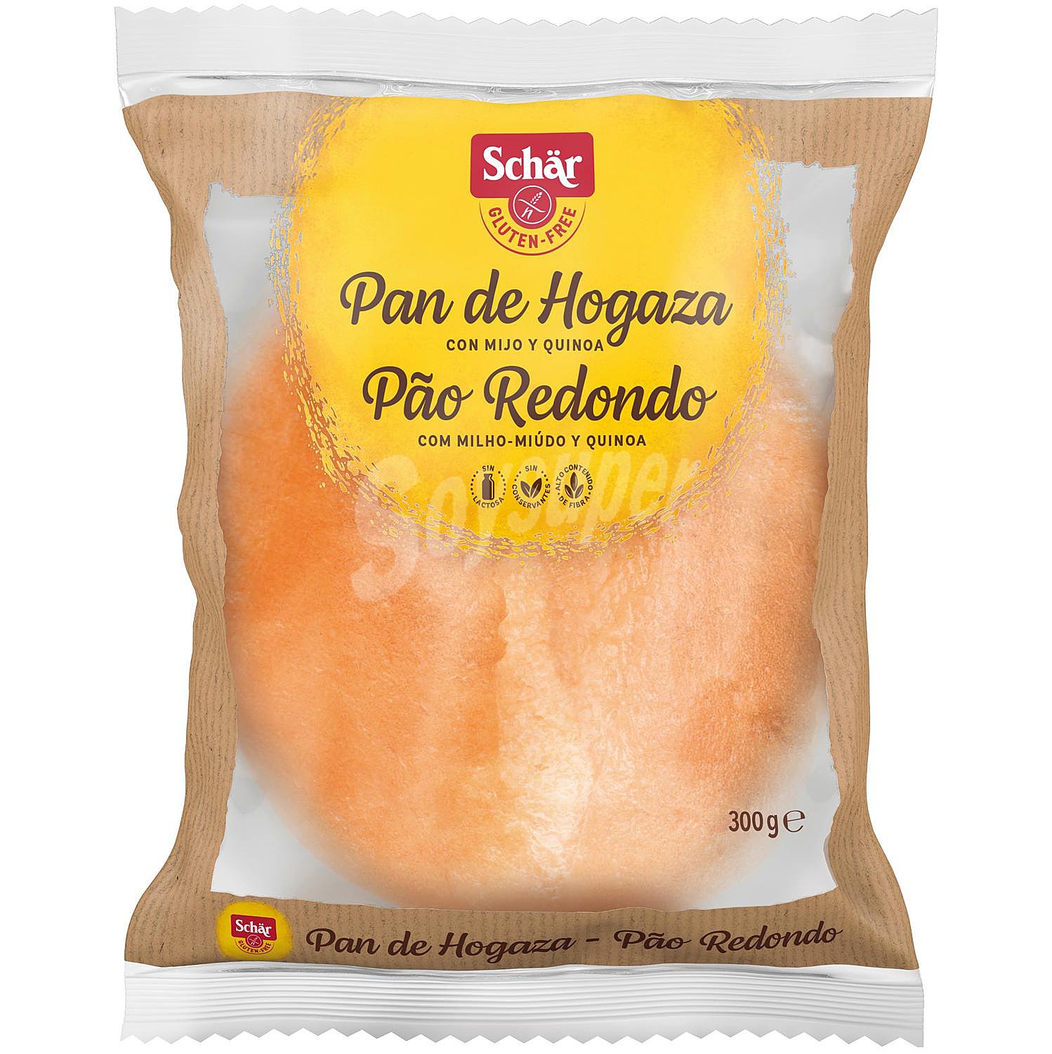 Pan de hogaza Schär sin gluten y sin lactosa